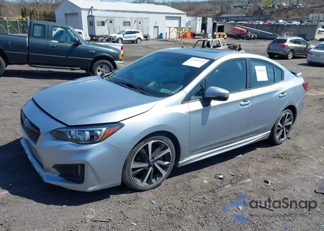 2017 Subaru Impreza 2.0I Sport from USA, damaged, VIN 4S3GKAL6XH3601988